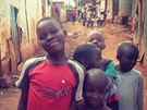 Největší keňský slum Kibera