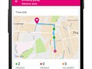 Aplikace pro sledování auta od T-Mobilu