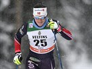Marit Björgenová v kvalifikaci na úvodní sprinterský závod Svtového poháru ve...