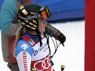 Vítzka úvodního obího slalomu sezony Lara Gutová nedokonila první kolo v...