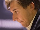 Sergej Karjakin v souboji o titul achového mistra svta.