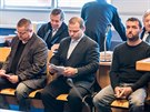 Obalovan Pavel aniga, Dominik Nagy a Robert Sadlak u zlnskho soudu.