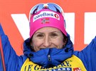 Norská bkyn na lyích Marit Björgenová vyhrála ve finské Ruce závod na 10 km...