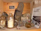 Na chat Gaulihütte si mete prohlédnout relikvie z vraku Dakoty.