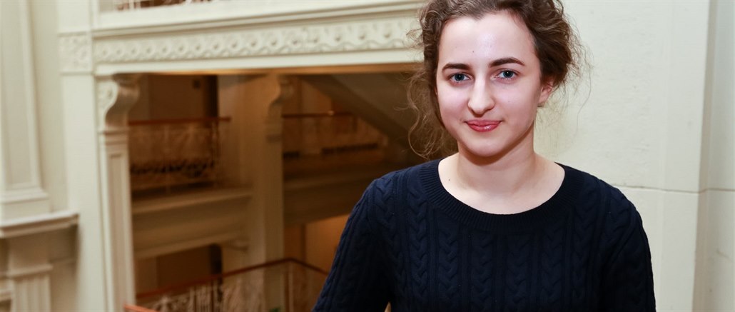 Karlovarská studentka Karina Movsesjan.