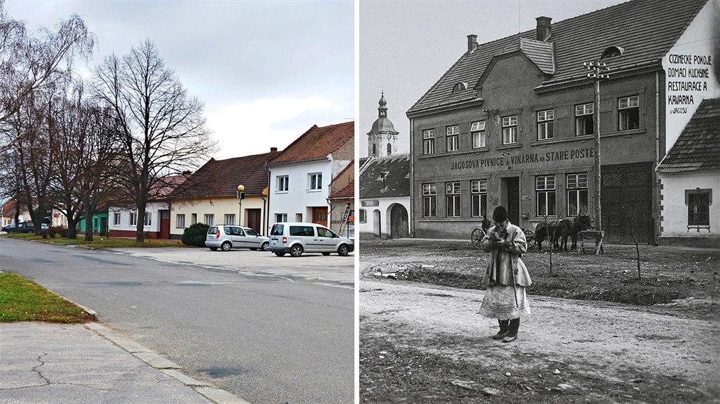 Velká nad Veli�kou v sou�asnosti a kolem roku 1928 