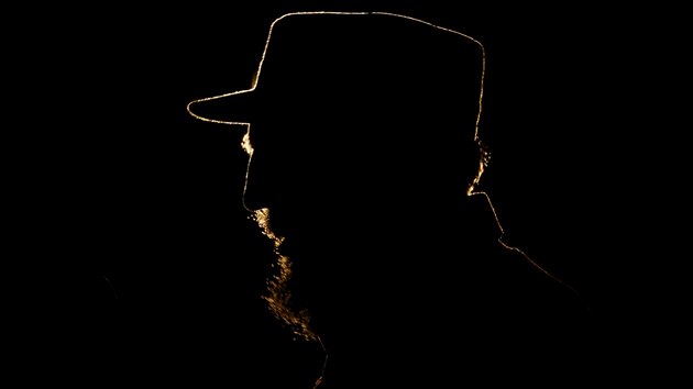 Revolucioná a dlouholetý prezident Kuby Fidel Castro. Fotografie z roku 2006.