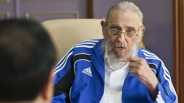 Jedna z poslednch fotek Fidela Castra ze z 2016