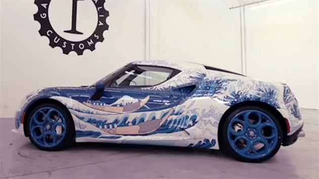 Alfa Romeo 4C Hokusai