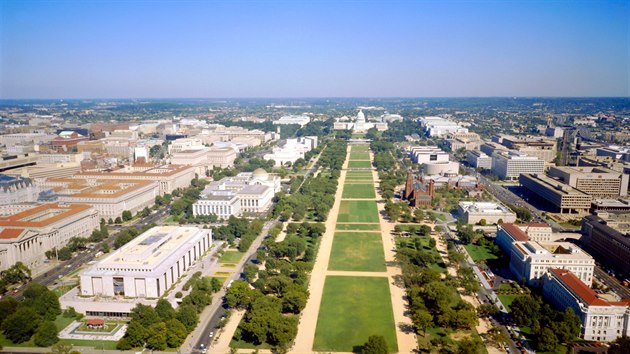 Msto Washington D.C. je cel vystavn kolem Kapitolu.