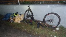 Osobní v�z srazil cyklistu p�i nehod� v Kra�ovicích na severním Plze�sku (21....