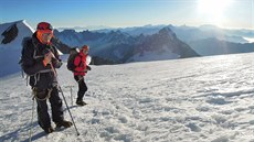 Nelo o to být nkde první, nebo v rekordním ase. Výstupem na Mont Blanc jsem si prost splnil svj ivotní sen.