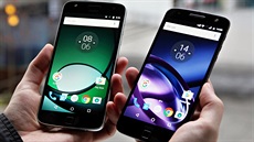 Moto Z Play (vlevo) a Moto Z