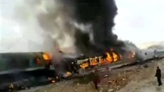 V Íránu se srazily vlaky (25. listopadu 2016)