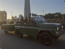 Z Havany vyrazilo smutení procesí s popelem Fidela Castra, ostatky kubánského...