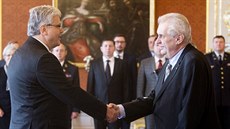 Prezident Milo Zeman jmenoval nového ministra zdravotnictví Miloslava Ludvíka....