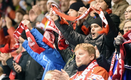 Spokojení fanouci Olomouce v duelu s Kometou Brno.