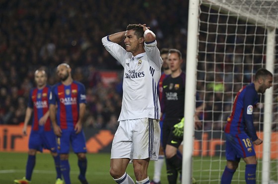 Nespokojený Cristiano Ronaldo 
