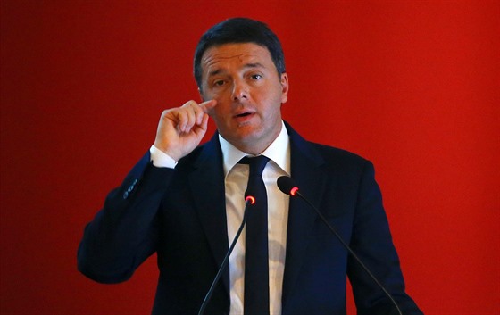 Italský premiér Matteo Renzi