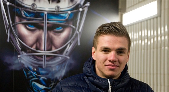 Liberecký hokejový branká Roman Will.