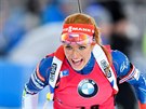 Gabriela Koukalová svití pro bronz ve sprintu v Östersundu.