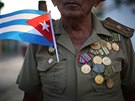 Urna s popelem Fidela Castra cestovala z Havany napí zemí a skonila pou v...