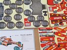 Pašované falzifikáty - puzzle Ferrari.