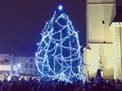 Vánoní strom ve stedoeské Píbrami