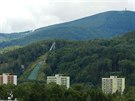 Skokansk mstek stoj v lokalit Horeky nad Frenttem pod Radhotm a pod...