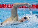 Katinka Hosszúová na dlouhé polohovce na na mistrovství svta v krátkém bazénu...