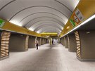 Dopravn podnik zahjil rekonstrukci stanice Jinonice na trase metra B, potrv...