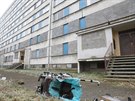 Sídlit Janov - panelové domy urené k demolici