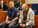 Obalovaný Anatolij Kupnvi ped chomutovským  soudem.