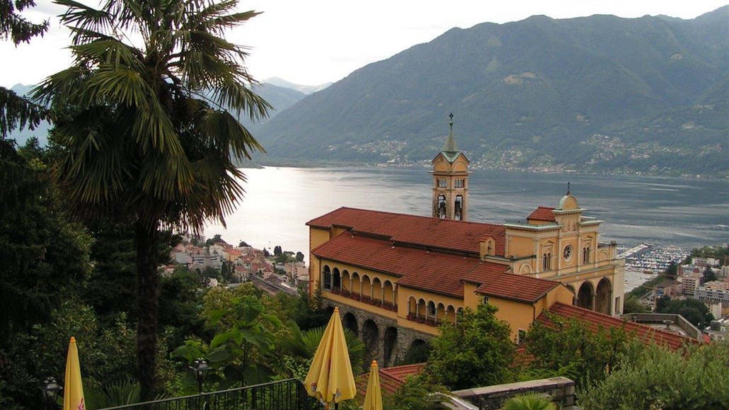 Locarno, výhled na m�sto