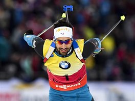 Martin Fourcade pi stelb ve sthacm zvodu v stersundu.