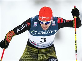 Bjrn Kircheisen na trati beck sti zvodu sdruen v Lillehammeru.