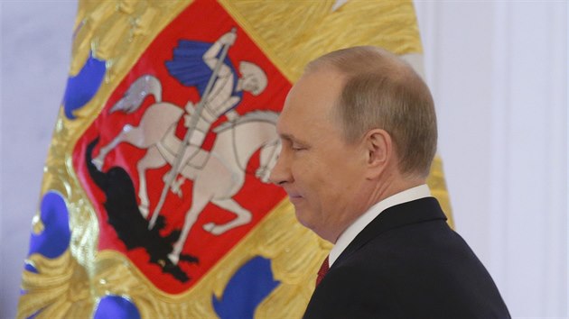 Vladimir Putin ve tvrtek pednesl tradin poselstv o stavu Ruska (1. prosince 2016)