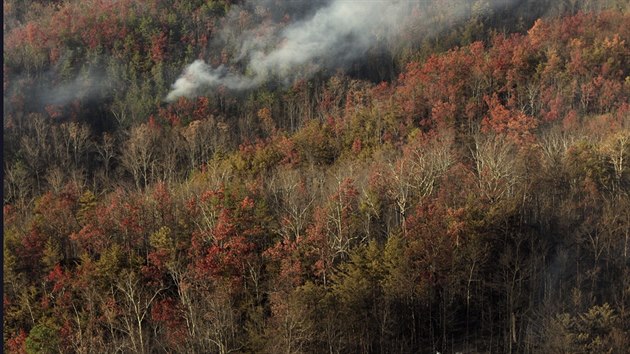 Následky požárů ve státě Tennessee (1. prosince 2016)