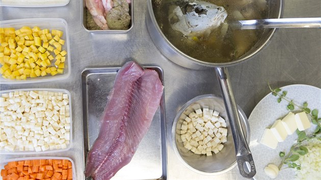 Ingredience na ryb polvku