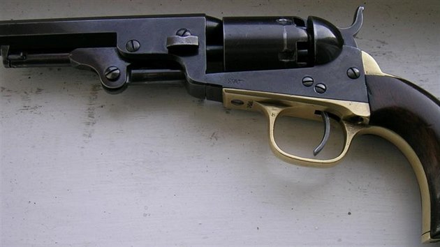 Soust ukraden sbrky byl i Colt M1849 c31.