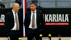 Josef Janda (vpravo) se svým asistentem Jiím Kalousem