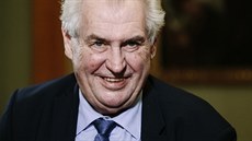 Prezident Milo Zeman pi rozhovoru pro MF DNES (7. prosince 2016)