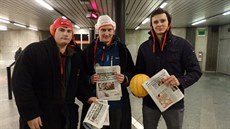 Vemte si Metro. A nechcete autogram?