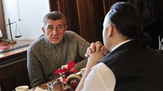 Ministr financí Andrej Babi� se p�ijel osobn� seznámit s tím, jak na Vyso�in�...