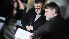 Ministr financí Andrej Babi� se p�ijel osobn� seznámit s tím, jak na Vyso�in�...