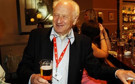 Arnot Lustig na Mezinrodnm filmovm festivalu Karlovy Vary v roce 2008
