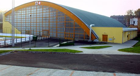 Zimní stadion v Chebu