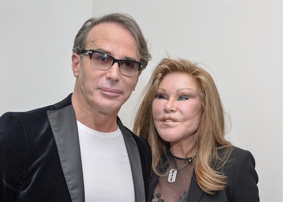 Jocelyn Wildensteinová s partnerem Lloydem Kleinem
