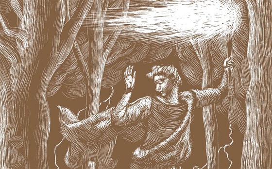 Ukázka ilustrací Renáty Fuíkové z její knihy Shakespeare