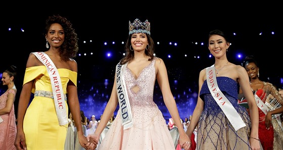 Miss Portoriko Stephanie Del Valle je novou Miss World. Na druhém místě...